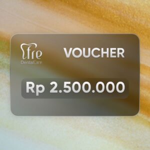 Voucher Fre DentalCare Rp2.500.000
